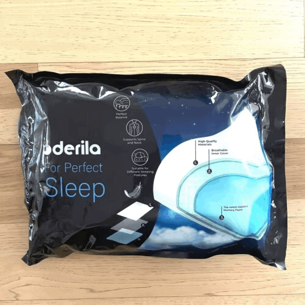 Derila Pillow user  Sarah Thompson, Austin, TX.